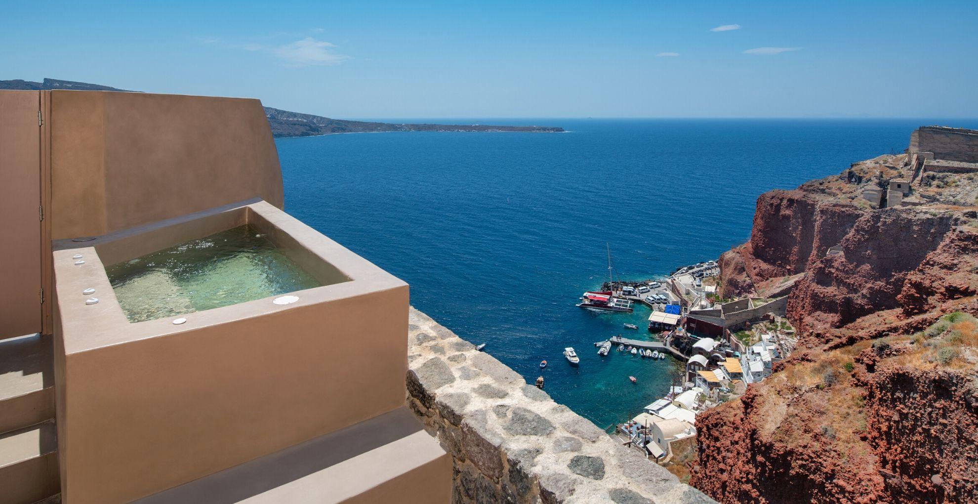 Old Castle Oia Villa Eksteriør bilde