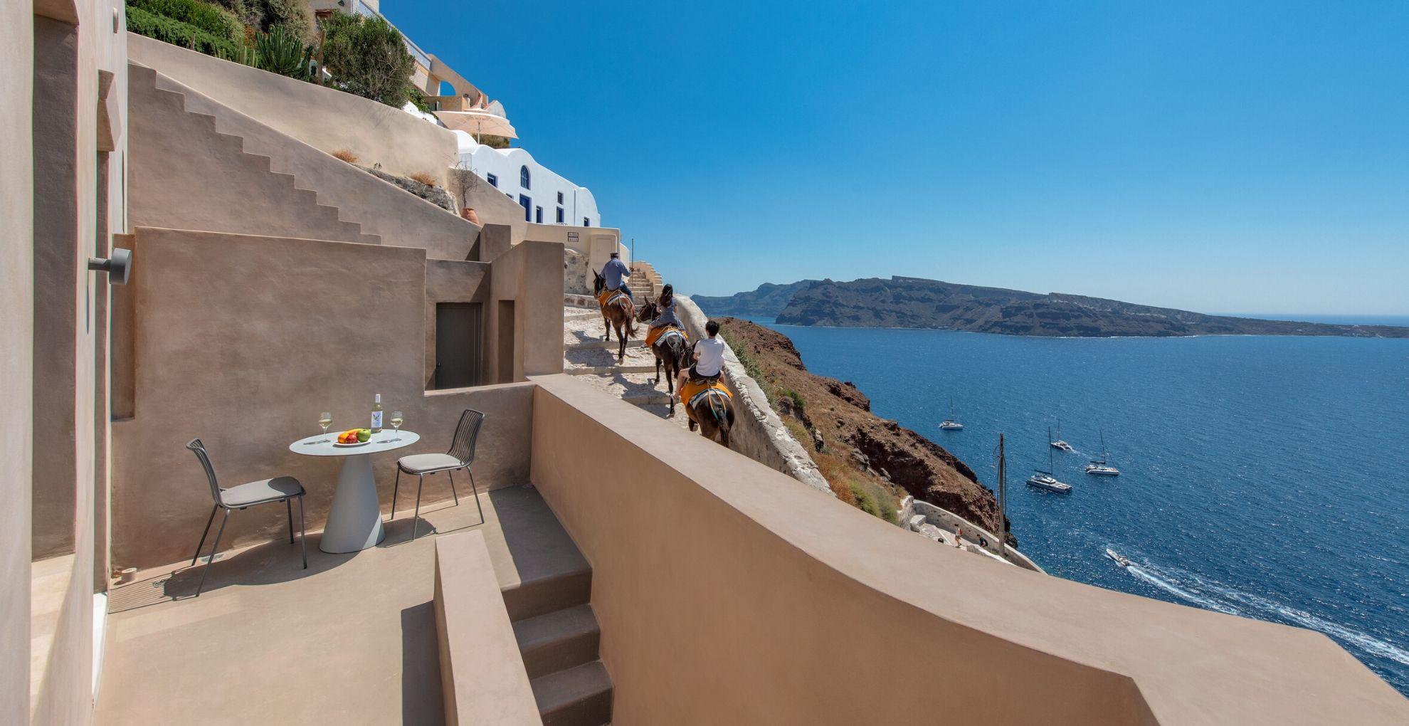 Old Castle Oia Villa Eksteriør bilde