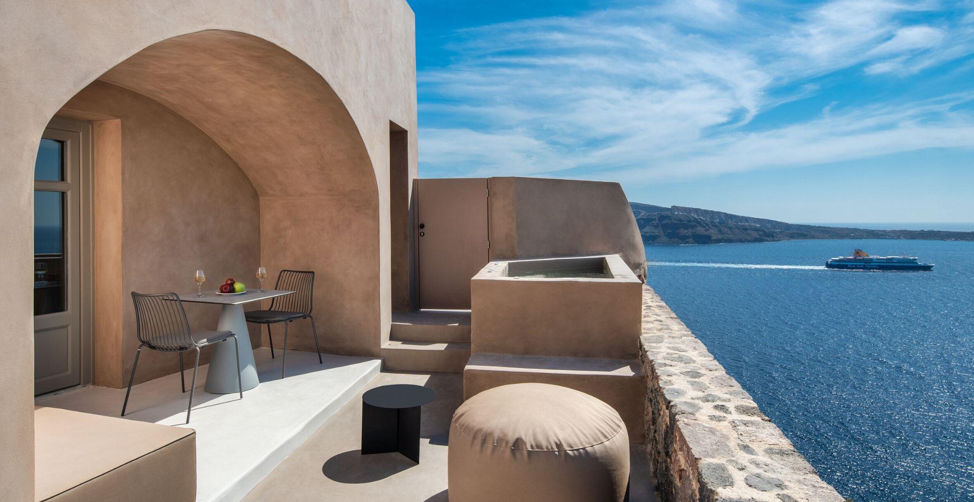 Old Castle Oia Villa Eksteriør bilde