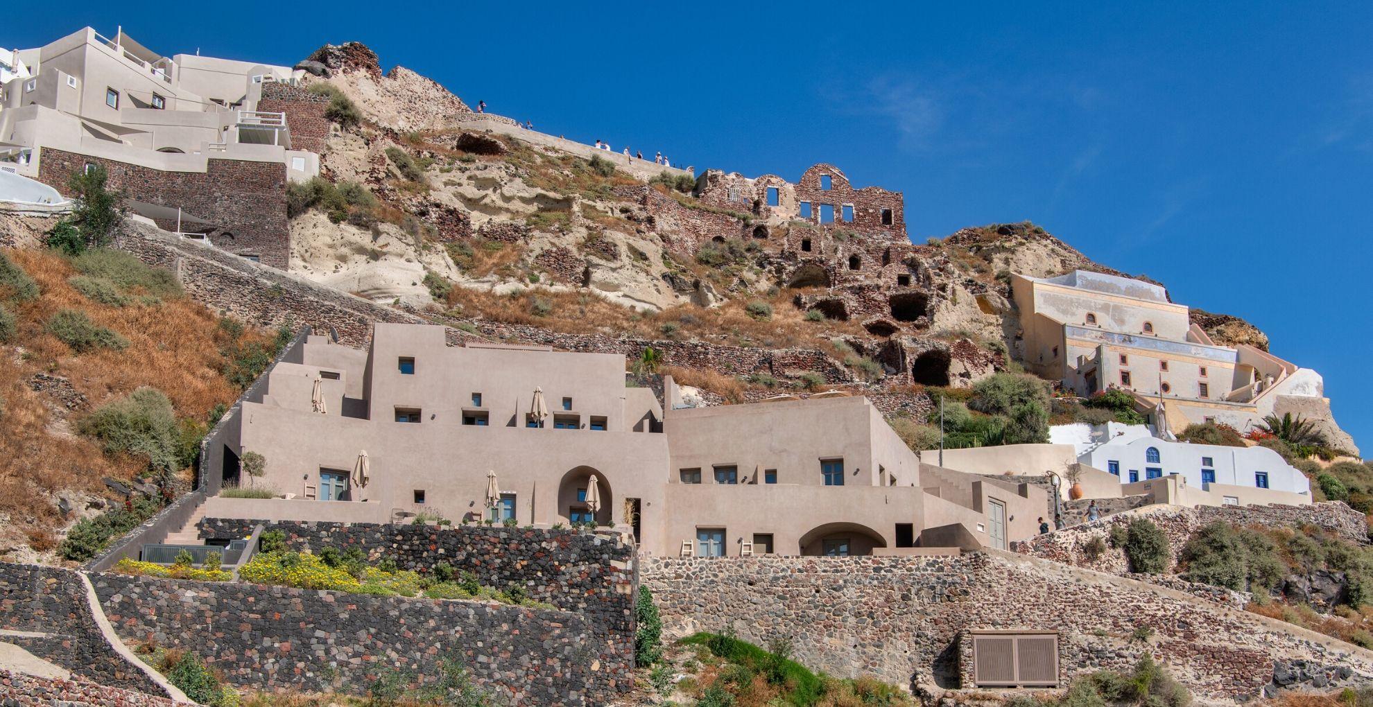 Old Castle Oia Villa Eksteriør bilde