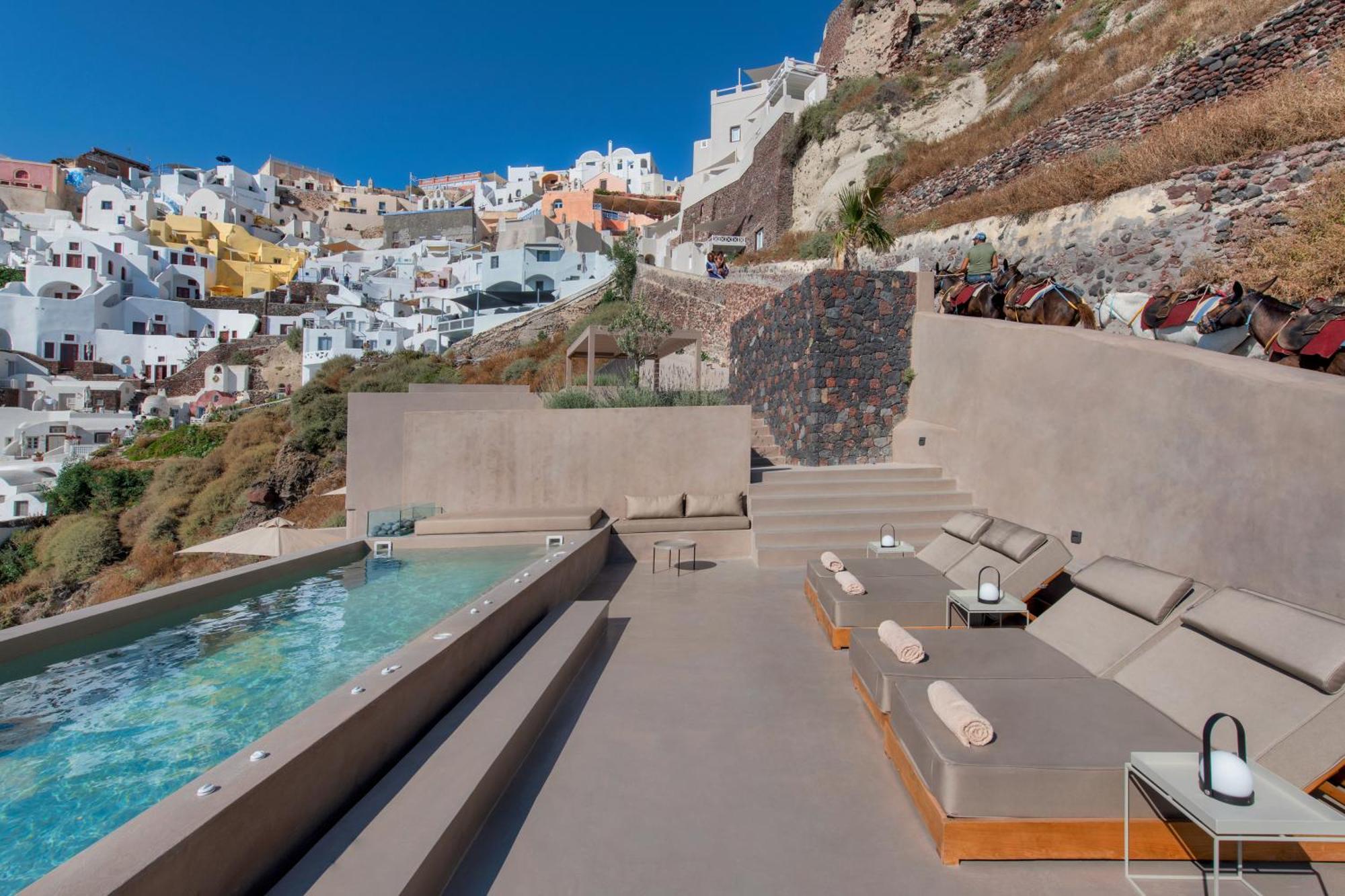 Old Castle Oia Villa Eksteriør bilde